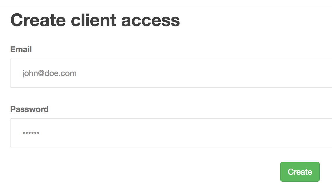 Client access 2
